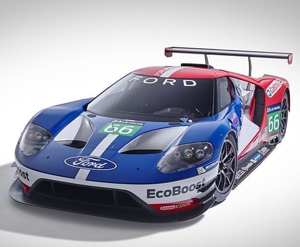 Der neue Supersportwagen Ford GT gibt 2016 sein Renndebüt an historischer Stätte: das Ultra-High-Performance-Fahrzeug startet in der GTE Pro-Klasse